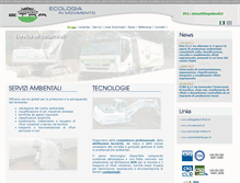 Tablet Screenshot of etrasrl.it